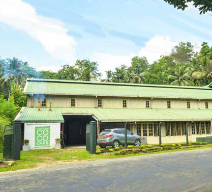 Ceylon Coco Carb Factory in Pannala, Sri Lanka